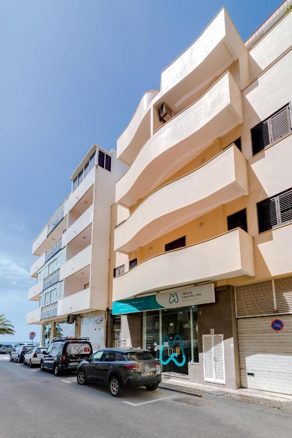 Al- Apartamentos Novos Vista Mar Quarteira Exteriör bild